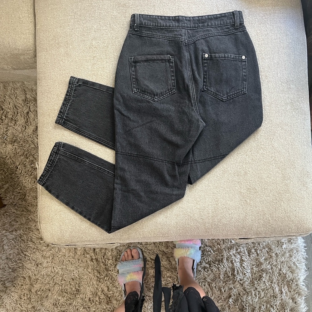 Maniere De Voir Black Pistol Jeans UK6/ US 4 - Picture 9 of 14